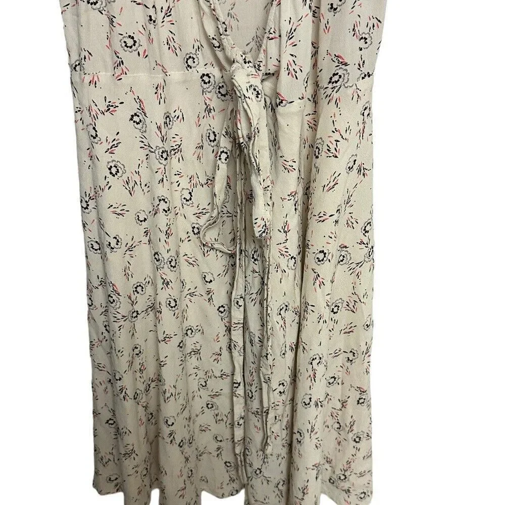 Sessun Chicama cross over dress, printed viscose crepe - sz XS‎ EUC